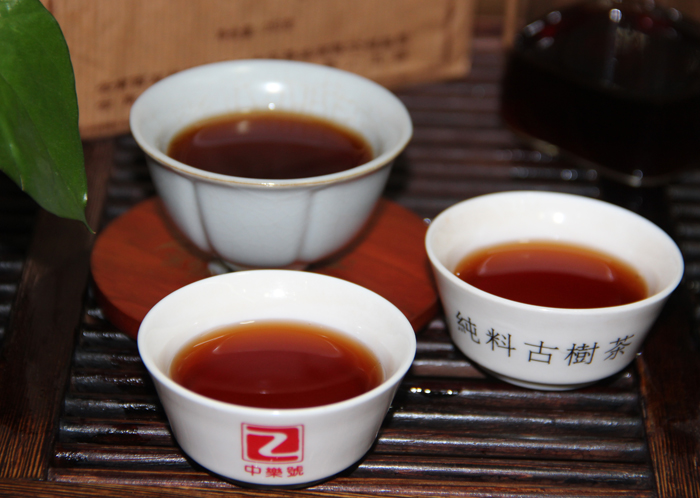 陳年普洱茶 陳年熟茶 2006古喬木普洱貢磚  250克
