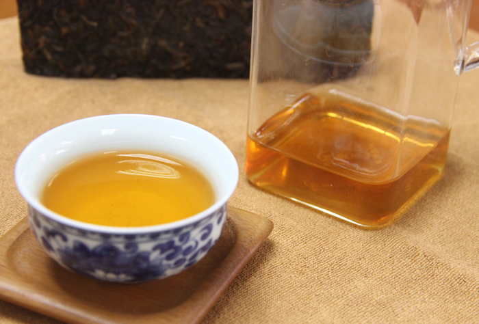 陈年普洱茶 2004健身茶砖 陈年生茶 250克