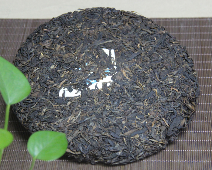 陳年普洱茶-陳年生茶 2005甲級大藍印青餅 400克