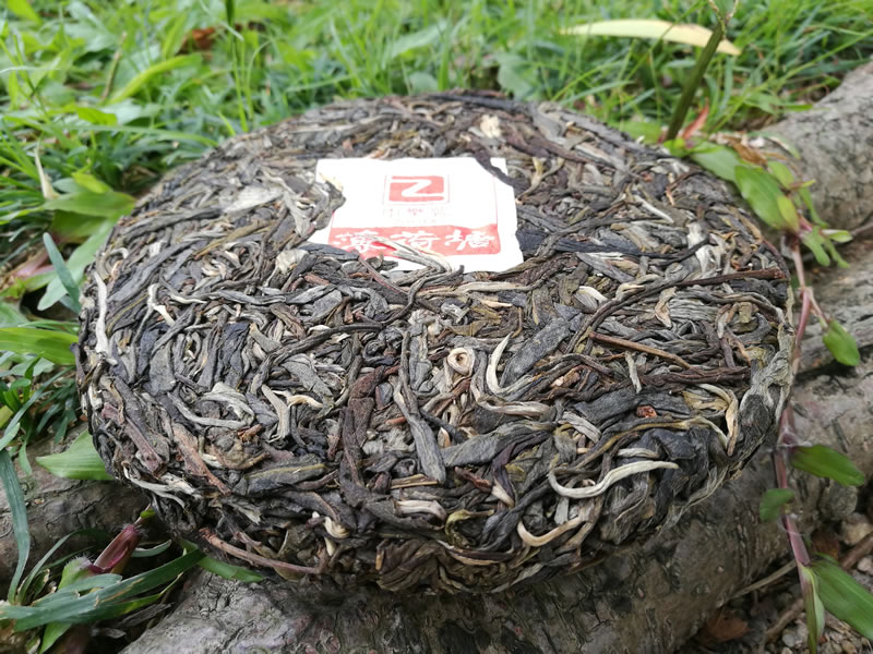 薄荷塘普洱茶 2017易武薄荷塘古樹茶 生茶 200克