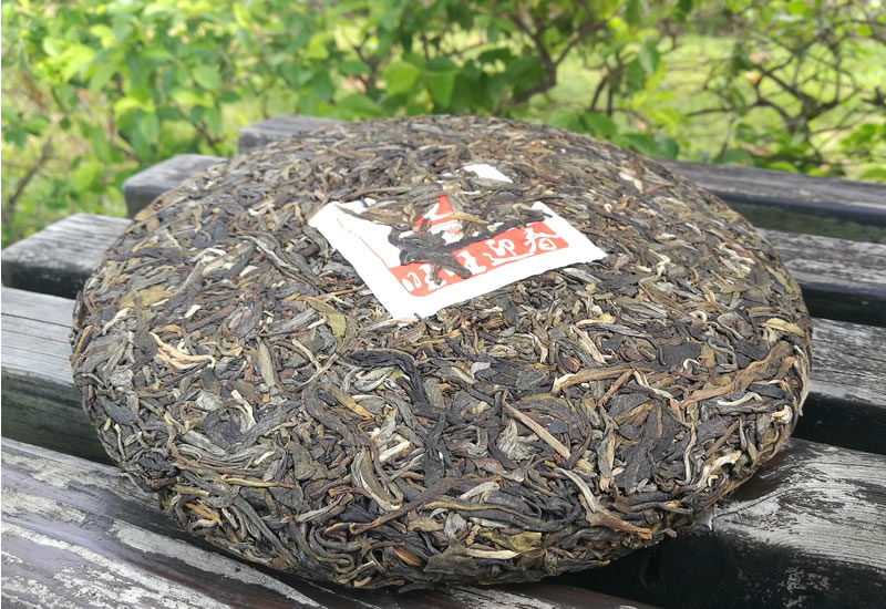 十二生肖普洱茶 2018旺旺迎春古树茶 十二生肖纪念茶 生茶 357克