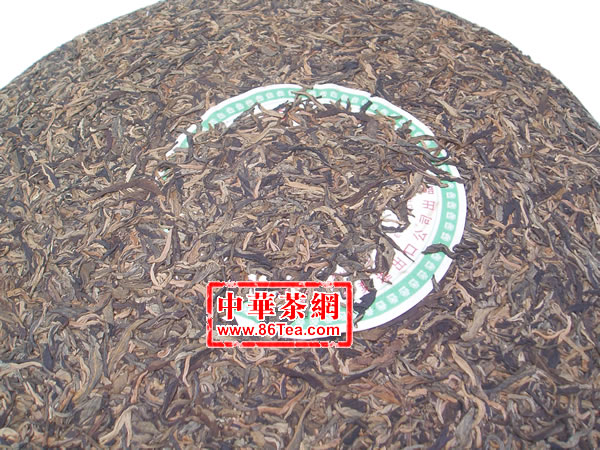 陳年生茶 陳年普洱茶 2004雲茶第一餅 3KG