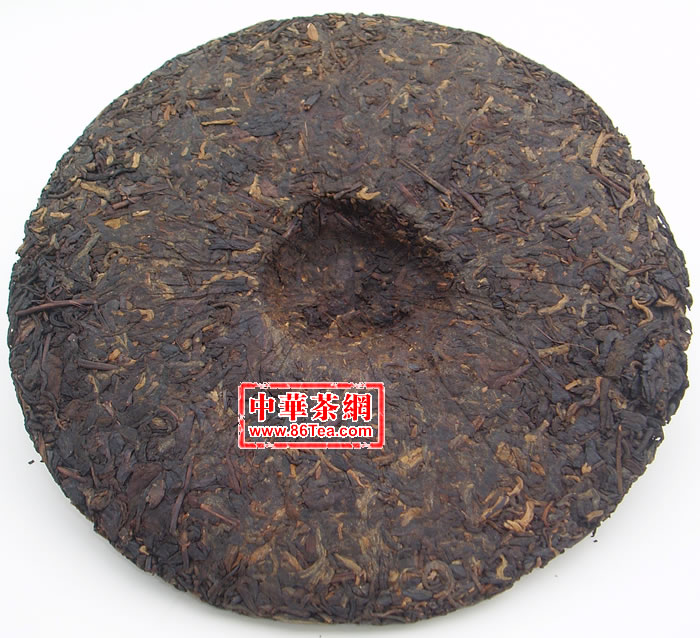 陈年普洱茶-陈年熟茶 中茶7262饼茶 天地人熟茶 357克