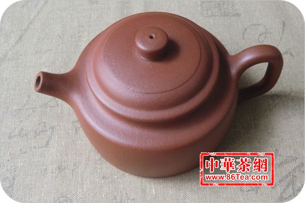 全手工紫砂壶-德钟壶