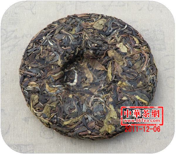 2011新班章普洱茶 新班章古树茶 普洱茶黃片 200克