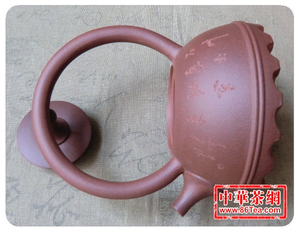 紫砂壶-提梁壶-提梁紫砂壶-宜兴紫砂壶
