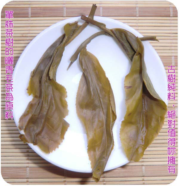 中乐号纯料普洱茶-独树王纯料古树茶